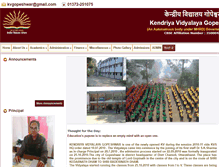 Tablet Screenshot of kvgopeshwar.org
